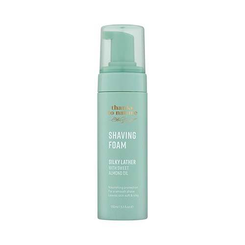 Thanks to Nature Shaving Foam With Sweet Almond Oil