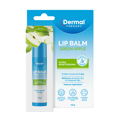 Dermal Therapy Lip Balm Green Apple