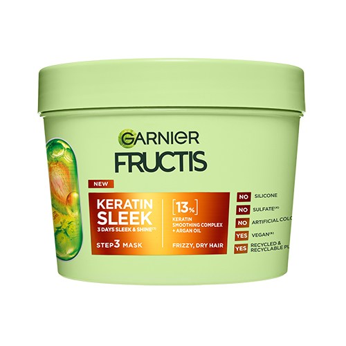Garnier Fructis Keratin Sleek Hair Mask